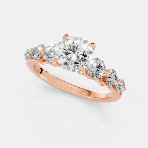 Radiant Quintet - Diamond Land Antwerp - rose-gold