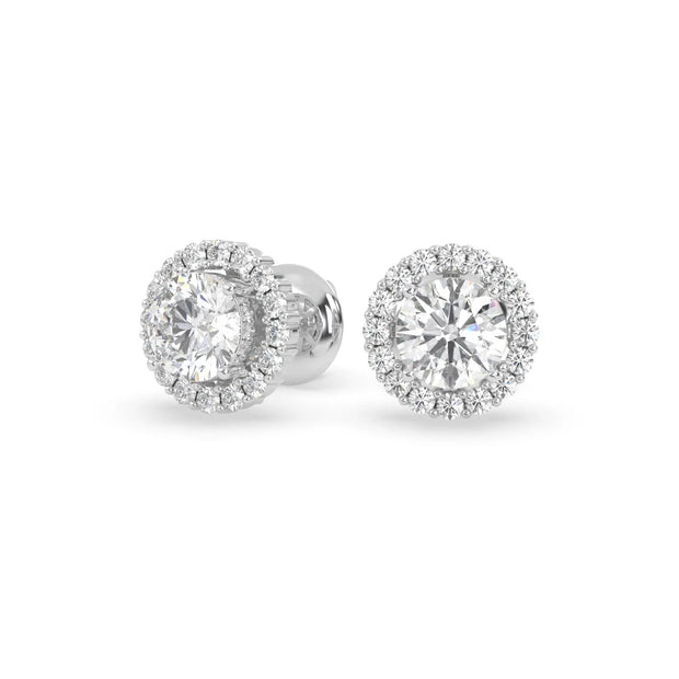 Eterna Halo (0.75 tcw) Diamond Land Antwerp | white-gold