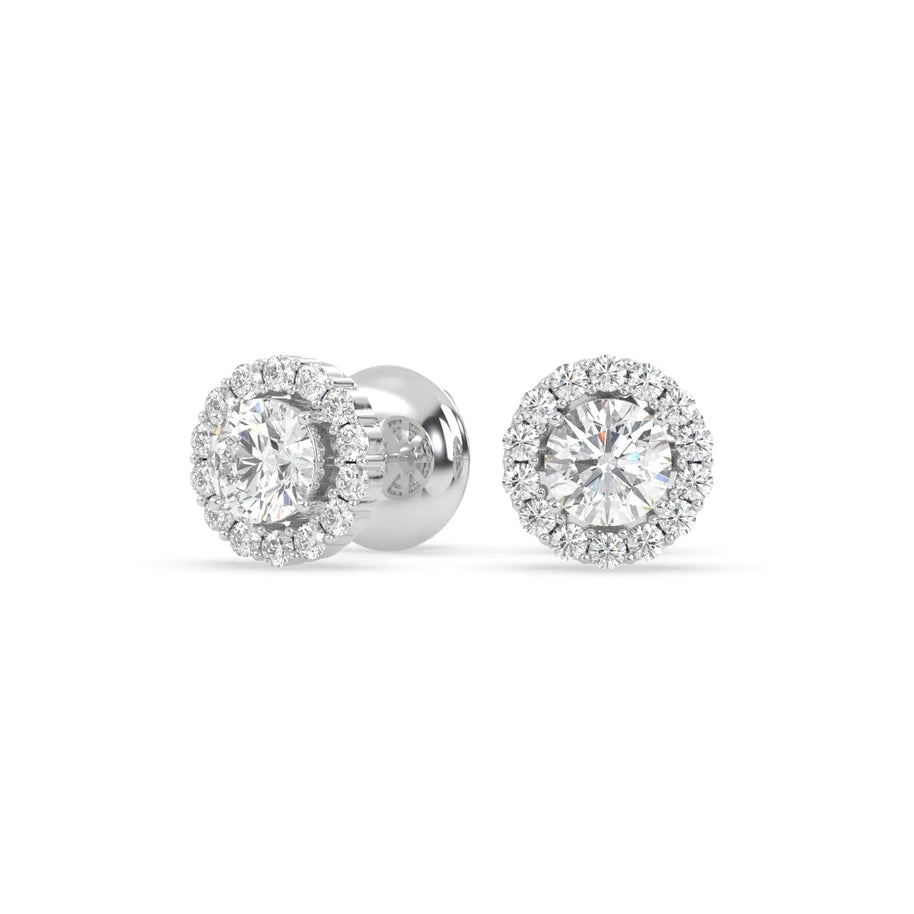 Eterna Halo (0.35 tcw) Diamond Land Antwerp | white-gold