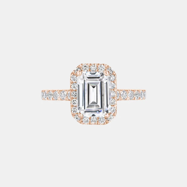 Elysian Halo - Diamond Land Antwerp - rose-gold