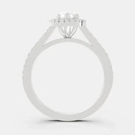 Elysian Teardrop - Diamond Land Antwerp - white-gold