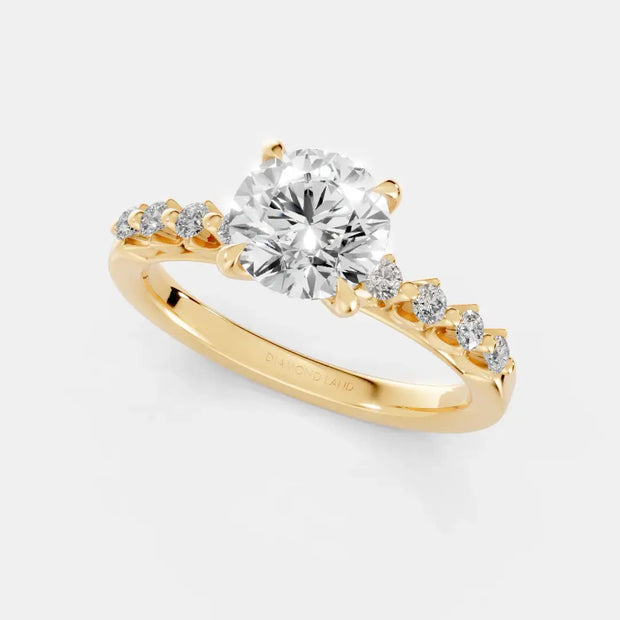 Starlight Bloom - Diamond Land Antwerp - yellow-gold