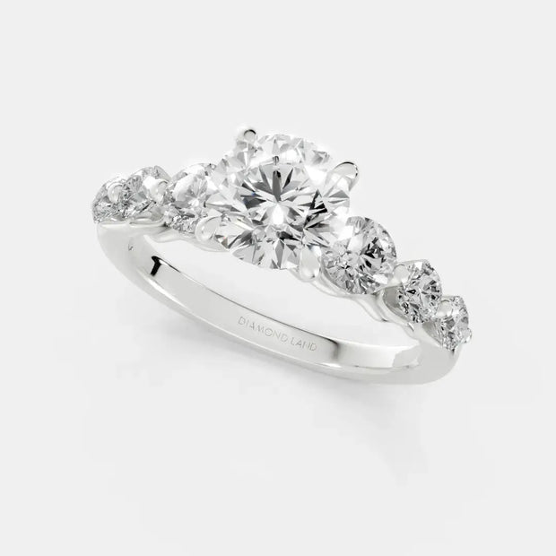 Radiant Quintet - Diamond Land Antwerp - white-gold