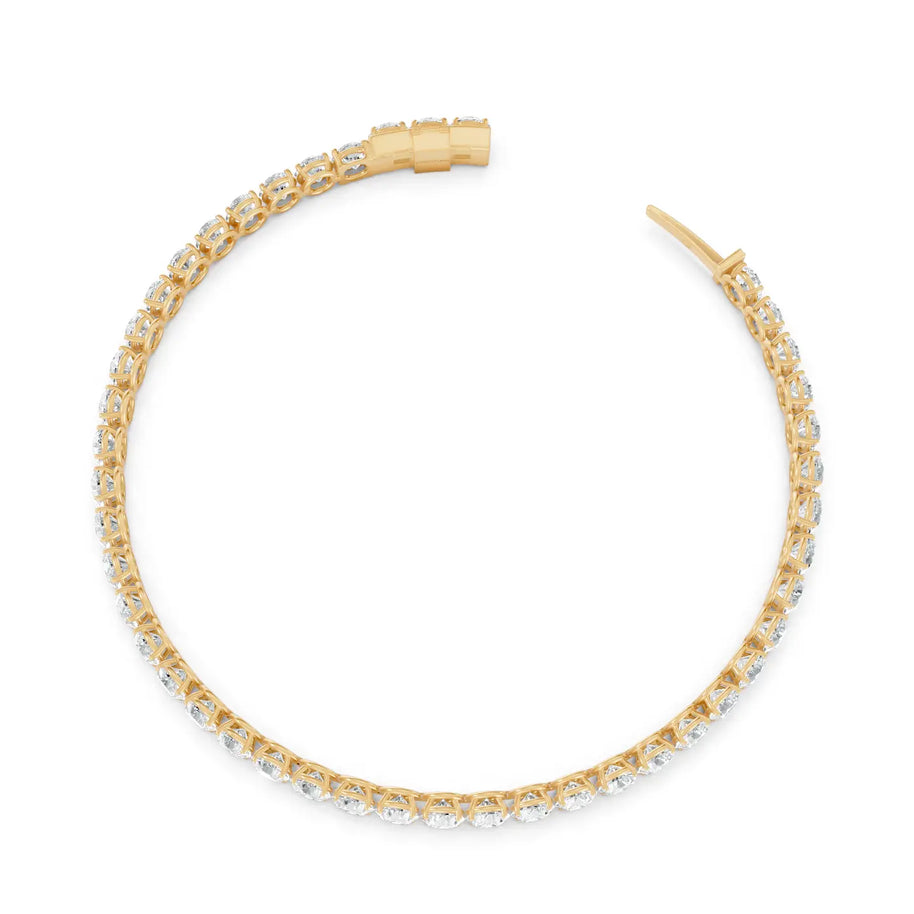 Infinity Stream (7.00 tcw) Diamond Land Antwerp | yellow-gold