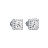 Enchanted Square Diamond Land Antwerp | white-gold