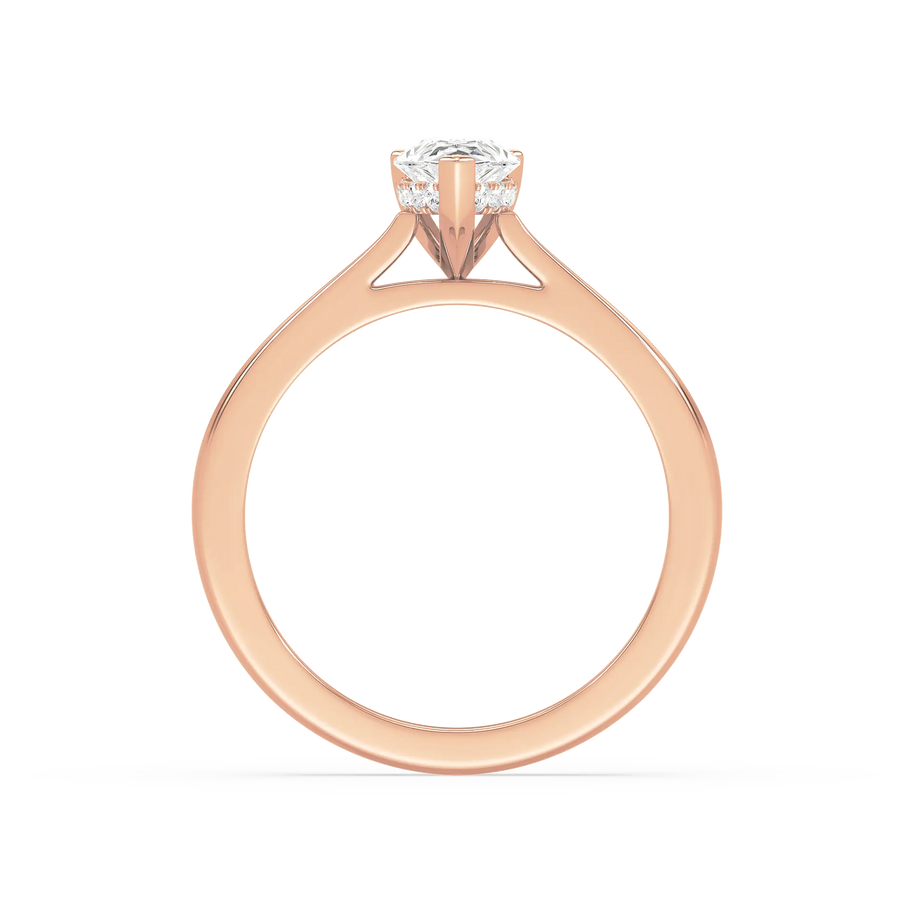 Aurora Teardrop Diamond Land Antwerp | rose-gold
