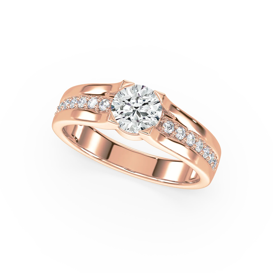 Lustrous Edge Diamond Land Antwerp | rose-gold