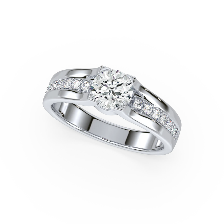 Lustrous Edge Diamond Land Antwerp | white-gold