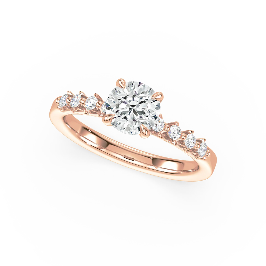 Starlight Bloom Diamond Land Antwerp | rose-gold