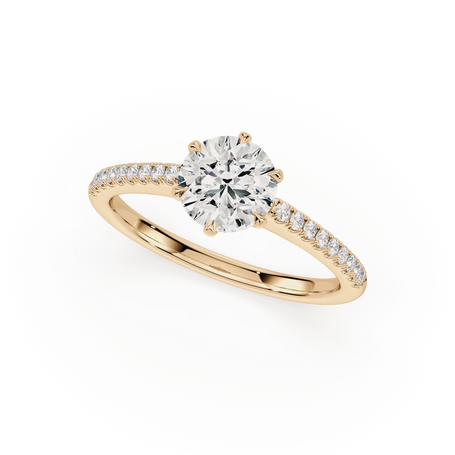 Celestial Glow Diamond Land Antwerp | yellow-gold
