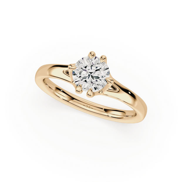 Lustrous Whisper Diamond Land Antwerp | yellow-gold