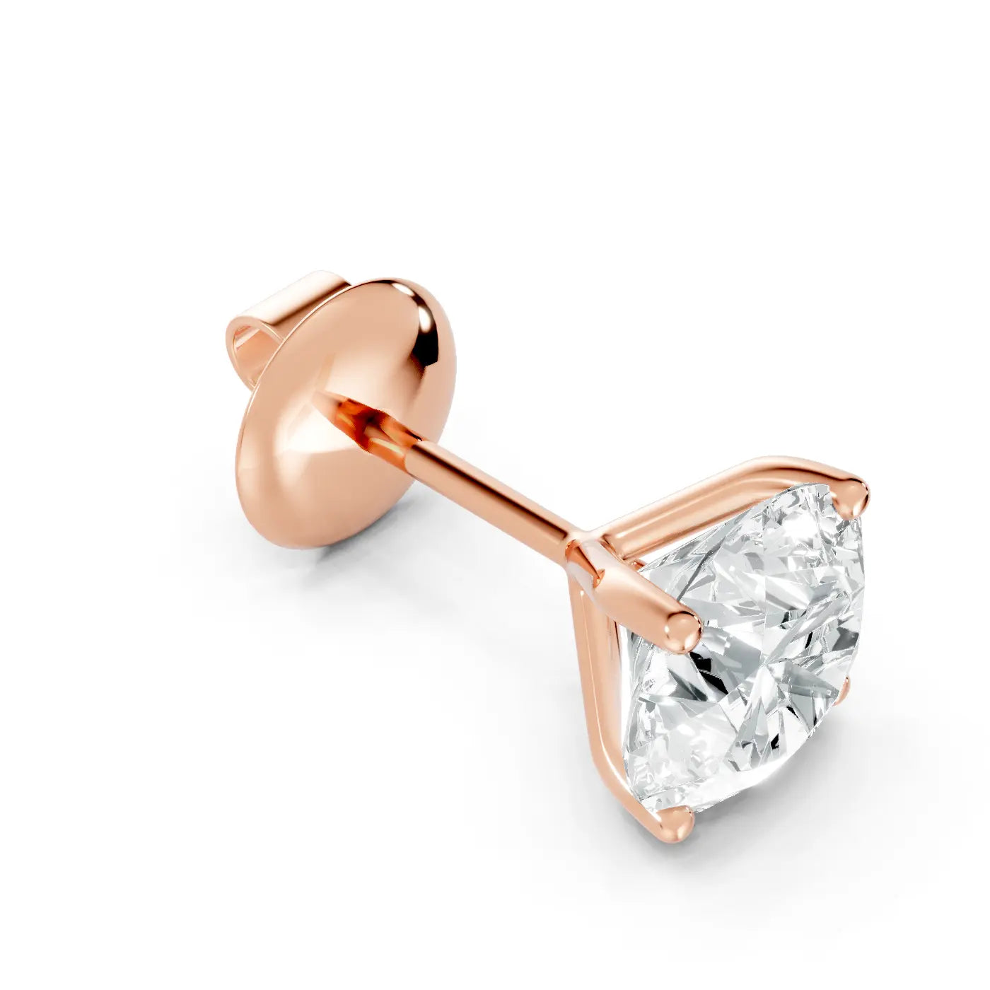 Eterna Studs (2.00 tcw) Diamond Land Antwerp | rose-gold