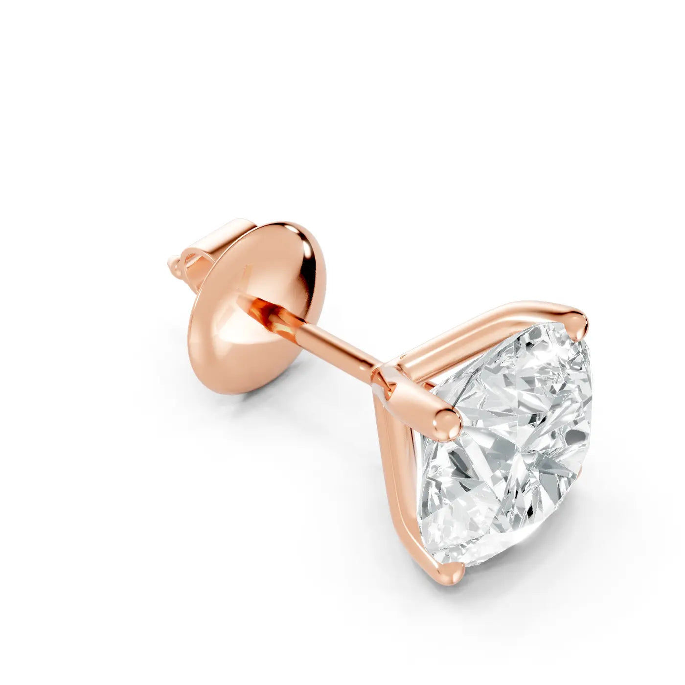 Eterna Studs (3.00 tcw) Diamond Land Antwerp | rose-gold
