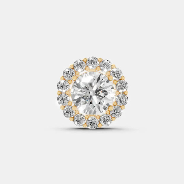 Eterna Halo (2.60ct) - Diamond Land Antwerp - yellow-gold