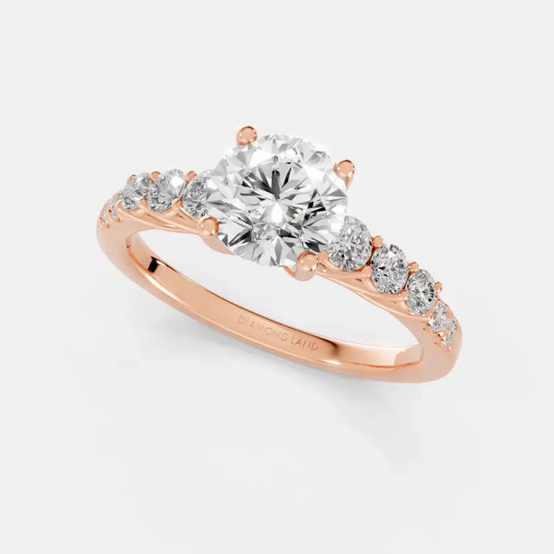 Lustrous Horizon - Diamond Land Antwerp - rose-gold