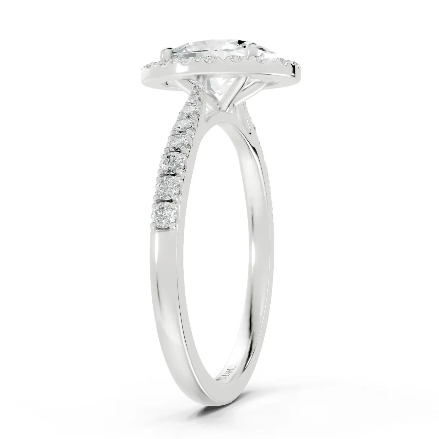 Celestial Embrace Diamond Land Antwerp | white-gold