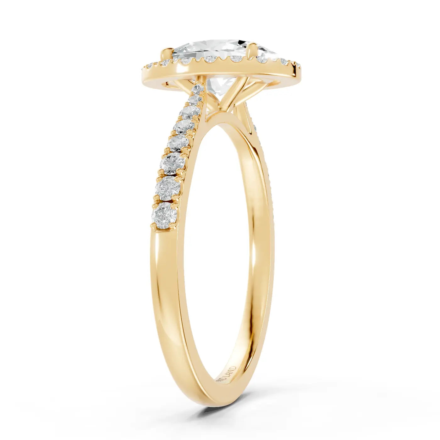 Celestial Embrace Diamond Land Antwerp | yellow-gold