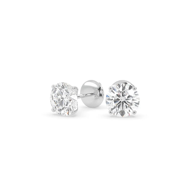 Eterna Studs (2.00 tcw) Diamond Land Antwerp | white-gold