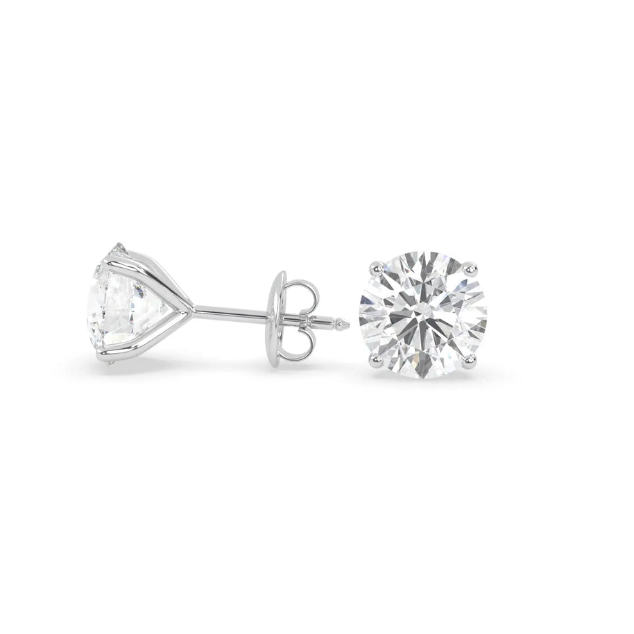 Eterna Studs (3.00 tcw) Diamond Land Antwerp | white-gold