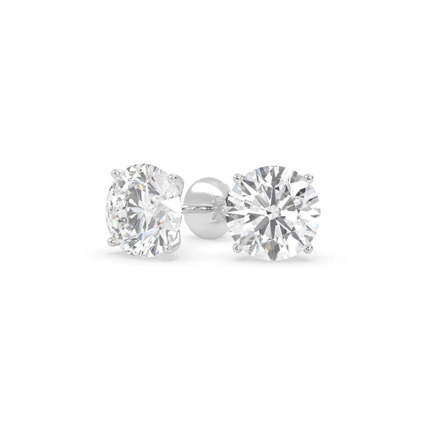 Eterna Studs (4.00 tcw) Diamond Land Antwerp | white-gold