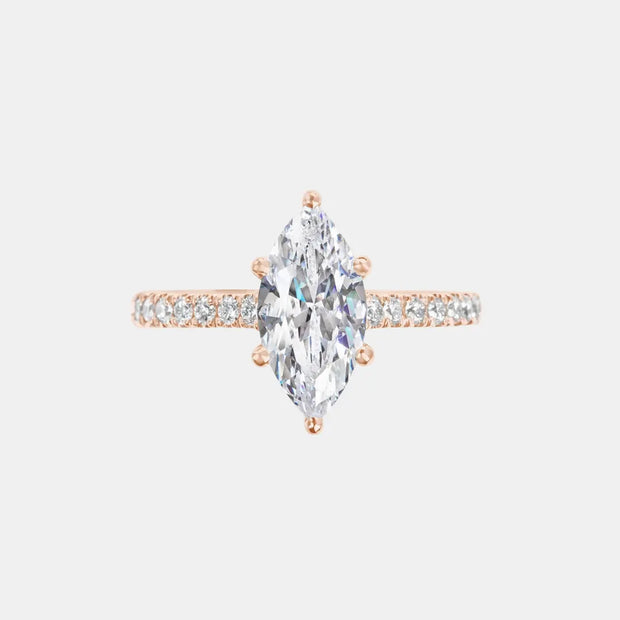 Ethereal Marquise - Diamond Land Antwerp - rose-gold
