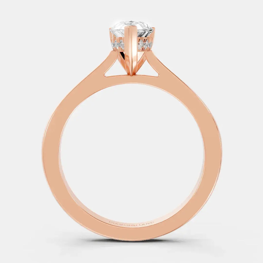 Aurora Teardrop - Diamond Land Antwerp - rose-gold