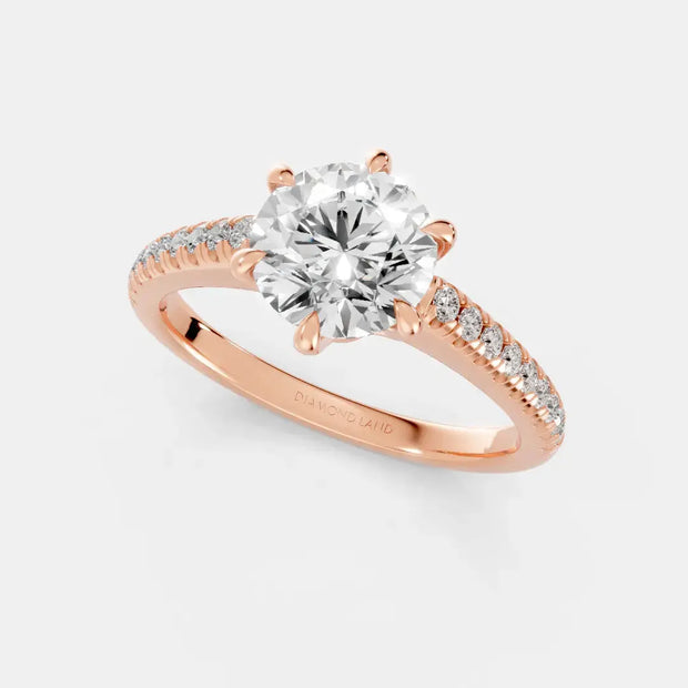 Celestial Glow - Diamond Land Antwerp - rose-gold
