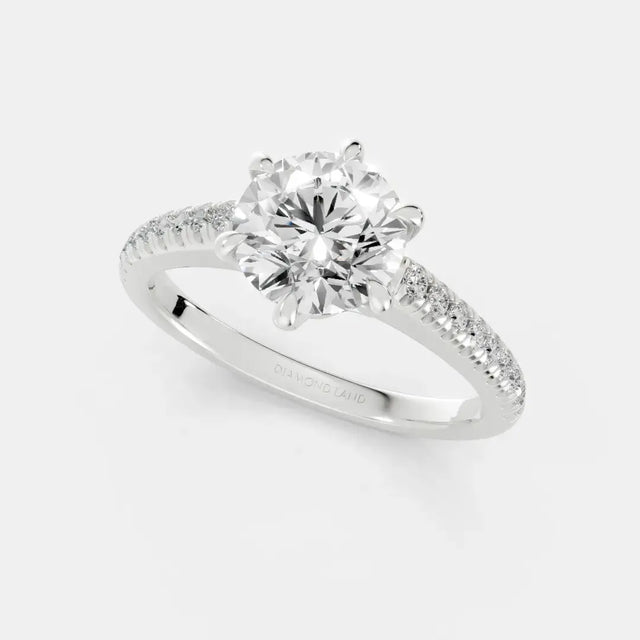 Celestial Glow - Diamond Land Antwerp - white-gold