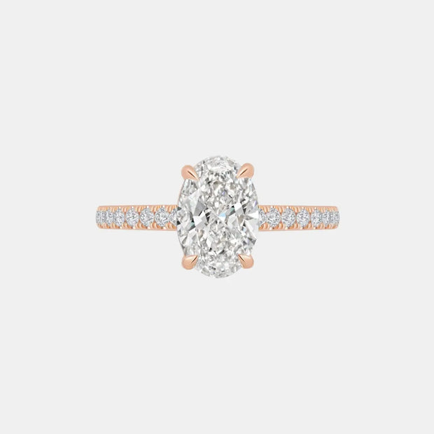 Celestial Solitaire - Diamond Land Antwerp - rose-gold