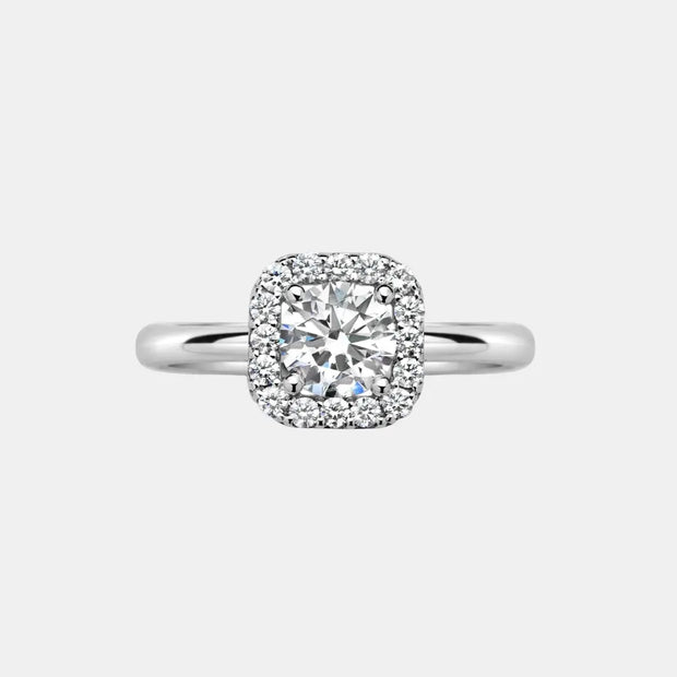 Seraphina Halo - Diamond Land Antwerp - white-gold