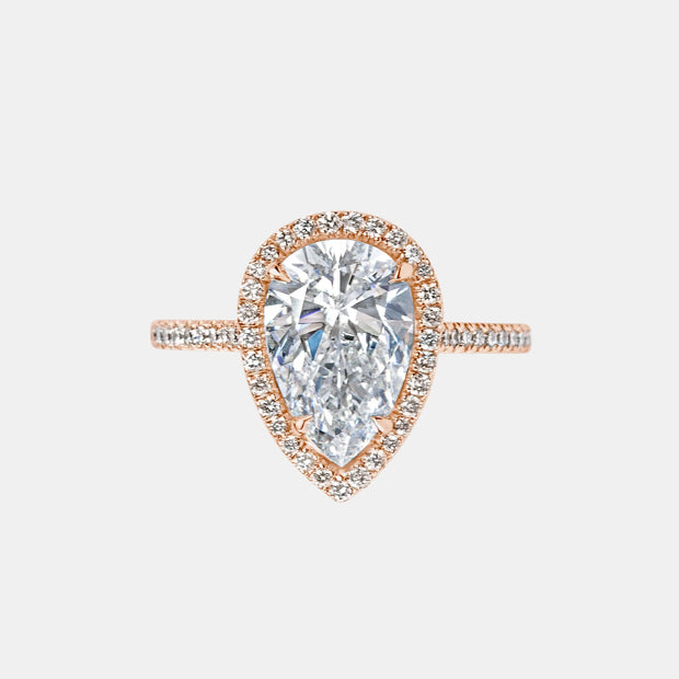 Ethereal Halo - Diamond Land Antwerp - rose-gold