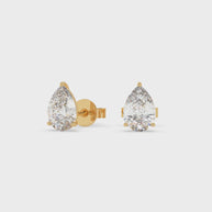 Seraphina Pear | yellow-gold | Diamond Land Antwerp
