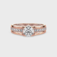 Lustrous Edge | rose-gold | Diamond Land Antwerp