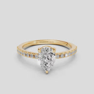 Imperial Teardrop | yellow-gold | Diamond Land Antwerp