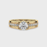 Lustrous Edge | yellow-gold | Diamond Land Antwerp