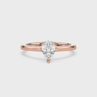 Aurora Teardrop | rose-gold | Diamond Land Antwerp