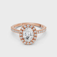 Celestial Grace | rose-gold | Diamond Land Antwerp