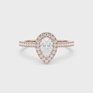 Elysian Teardrop | rose-gold | Diamond Land Antwerp