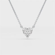 Aurora Heart | white-gold | Diamond Land Antwerp