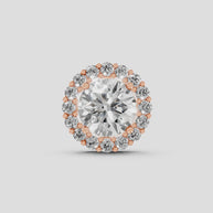 Eterna Halo (2.60ct) | rose-gold | Diamond Land Antwerp