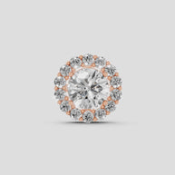 Eterna Halo (3.70ct) | rose-gold | Diamond Land Antwerp