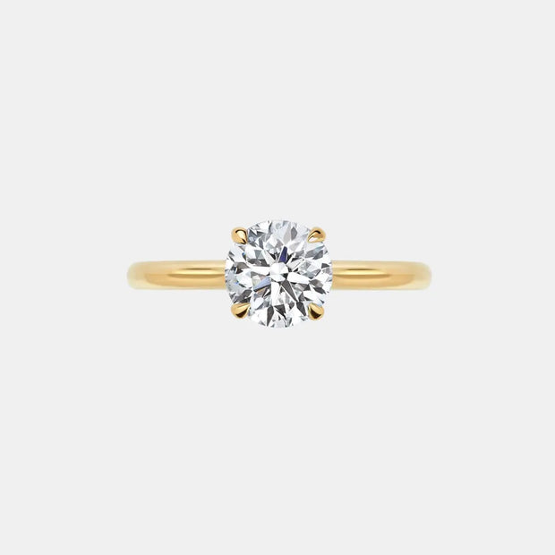 Royal Solitaire - Diamond Land Antwerp - yellow-gold