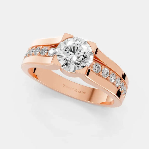 Lustrous Edge - Diamond Land Antwerp - rose-gold