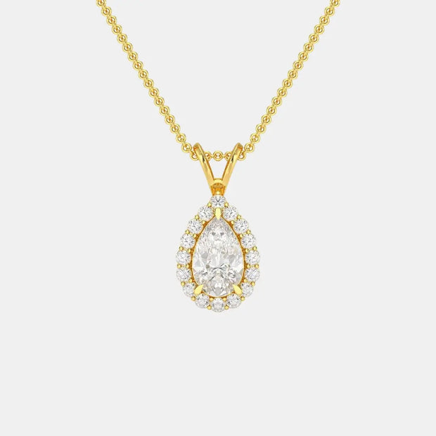 Celestial Teardrop - Diamond Land Antwerp - yellow-gold